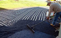 Retrofitting an asphalt driveway with radiant heat.