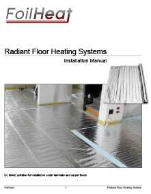 FoilHeat floor heating system installation manual