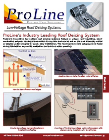 Low-voltage roof deicing system technical guide