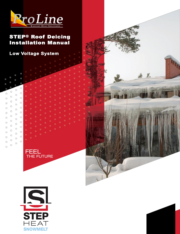 ProLine low-voltage roof heating systems installation manual