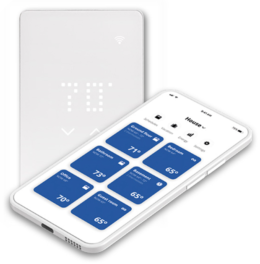 The LED WiFi floor heating thermostat