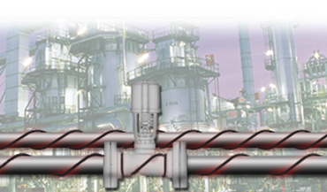 Pipe tracing for industrial applications