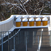 Heated runaway truck ramp in Connecticut