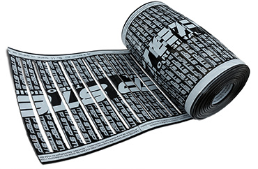 Low-voltage roof heating element.