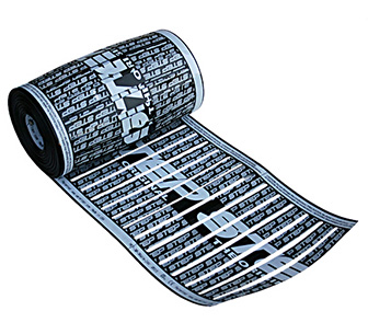 Low-voltage roof heating element