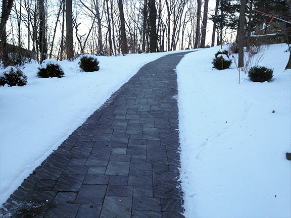 ProLine heated paver driveway.